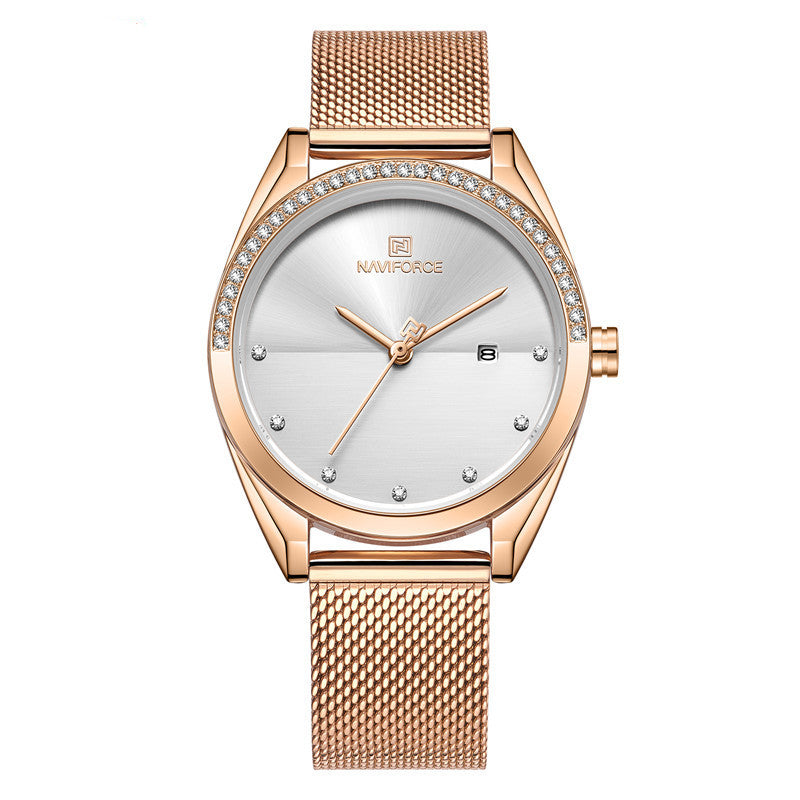 Ava Luxe Waterproof Quartz Watch